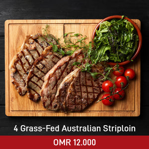 4x AUS Grass-fed Striploin