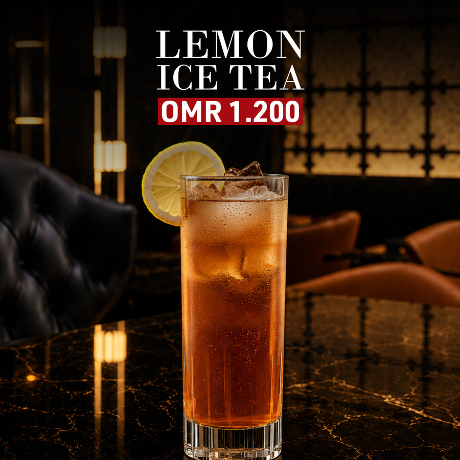 Lemon drink at MLS Steakhouse